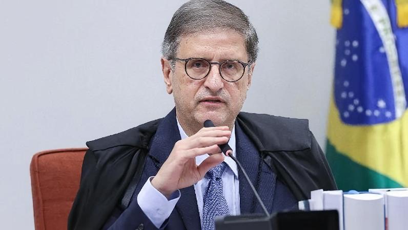 O procurador-geral da República Paulo Gonet durante julgamento da trama golpista