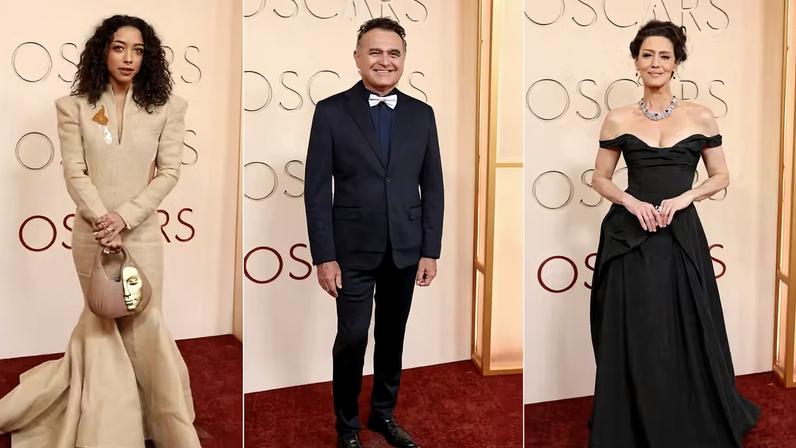 Elenco de 'O Agente Secreto' no Oscar 2026 — Foto: Getty Images