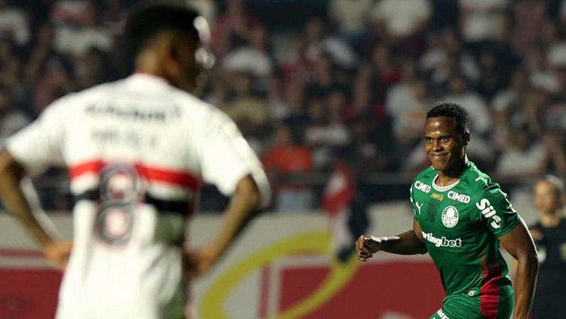 Palmeiras vence São Paulo no Morumbi e amplia liderança