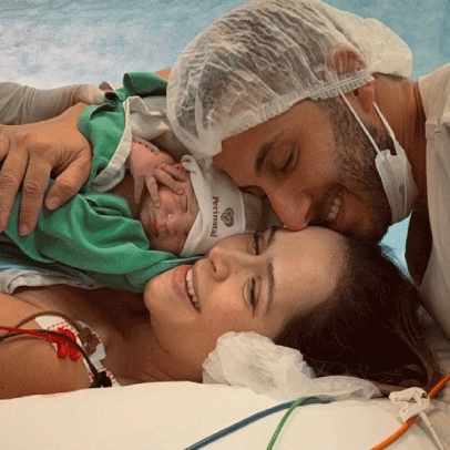 Dubladora Lhays Macedo tem segundo filho após gravidez de alto risco