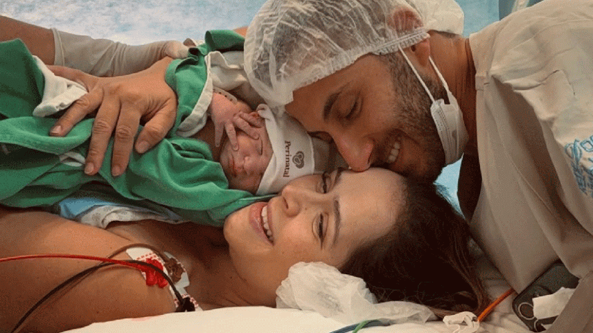 Lhays Macedo dá à luz segundo filho — Foto: Divulgação