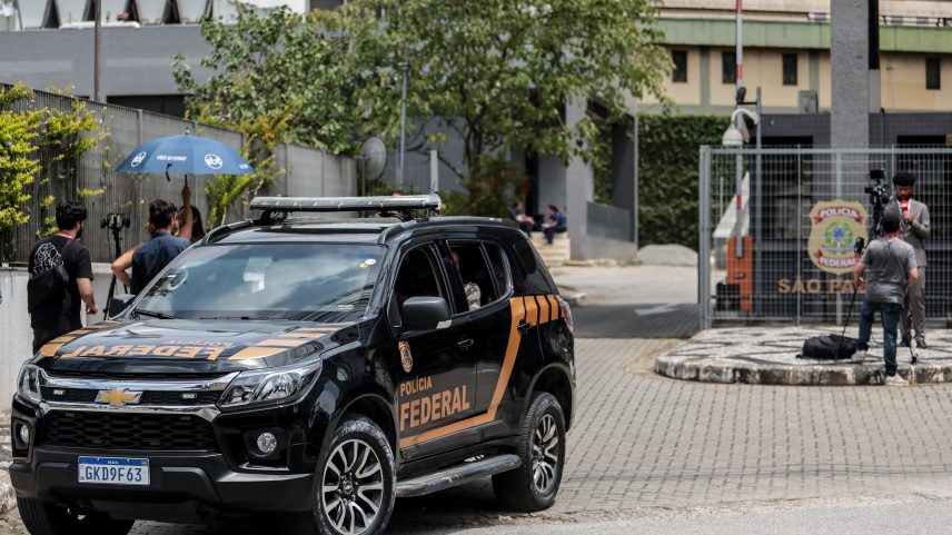 Sede da Polícia Federal, no bairro da Lapa em São Paulo, para onde foi Vorcaro após a prisão (Foto: Paulo PInto / Agência Brasil)