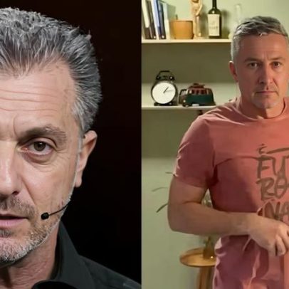 Jovem viraliza ao mostrar pai idêntico a Luciano Huck; público reage