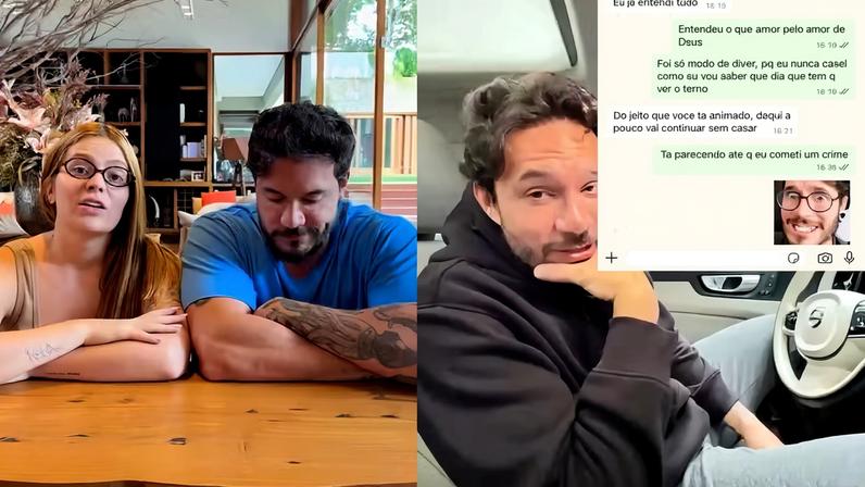 Eliezer revela boletim de ocorrência com Viih Tube durante preparativos