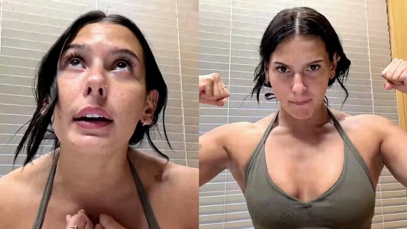Com antes e depois viral, Ana Castela admite dificuldade com dieta para ganhar ainda mais massa muscular — Foto: Reprodução/Instagram
