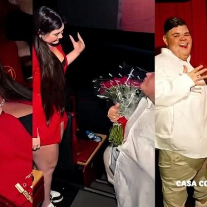 Gordão da XJ faz pedido de casamento a Nicolle Caroline após término