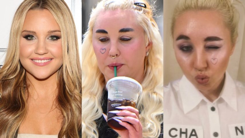 Amanda Bynes em: 2009, 2024 e 2026 — Foto: The Getty Images e Reprodução/TikTok