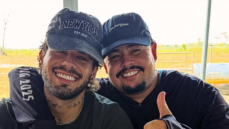 Zé Felipe e João Victor Cocá — Foto: Reprodução/ Instagram