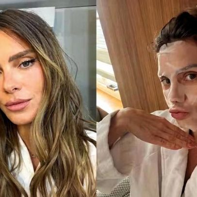 Carolina Dieckmann mostra bastidores após 24h em São Paulo