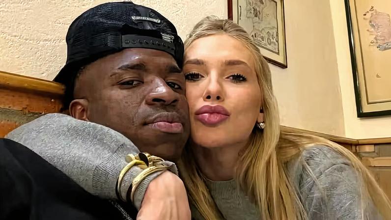 Virginia Fonseca monta look para jogo do Real Madrid usando closet dele