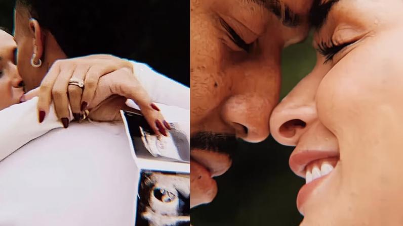 Tainá Militão anuncia gravidez de Eder Militão — Foto: Reprodução/ Instagram