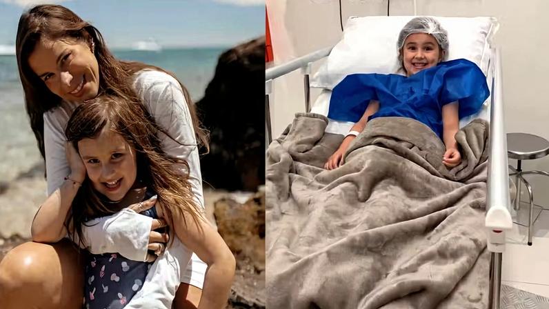 Shantal Verdelho explica cirurgia da filha Domenica