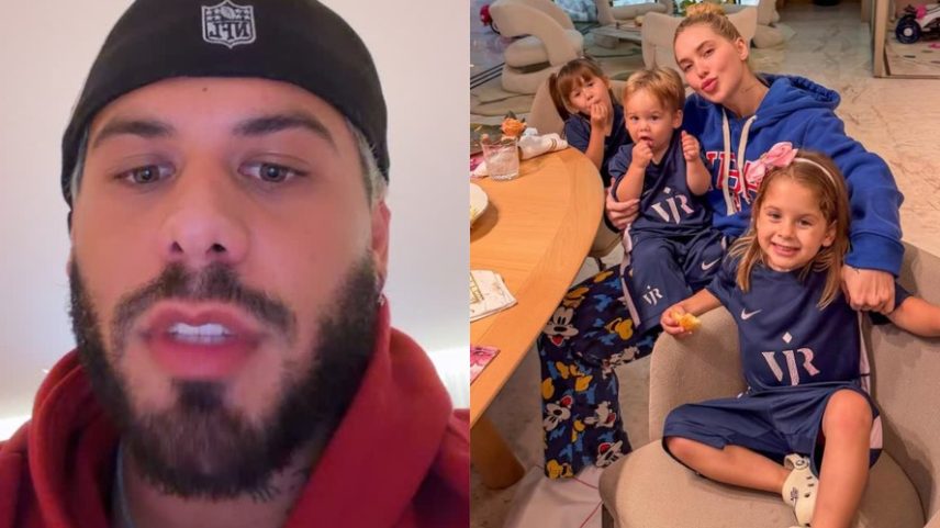 Zé Felipe defende Virginia após viagem com os filhos aos EUA