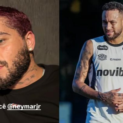 Zé Felipe assiste à Seleção e questiona a presença de Neymar