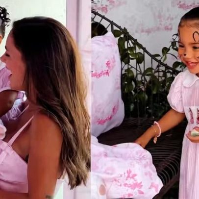 Bruna Biancardi organiza caça aos ovos para Mavie e diverte seguidores)