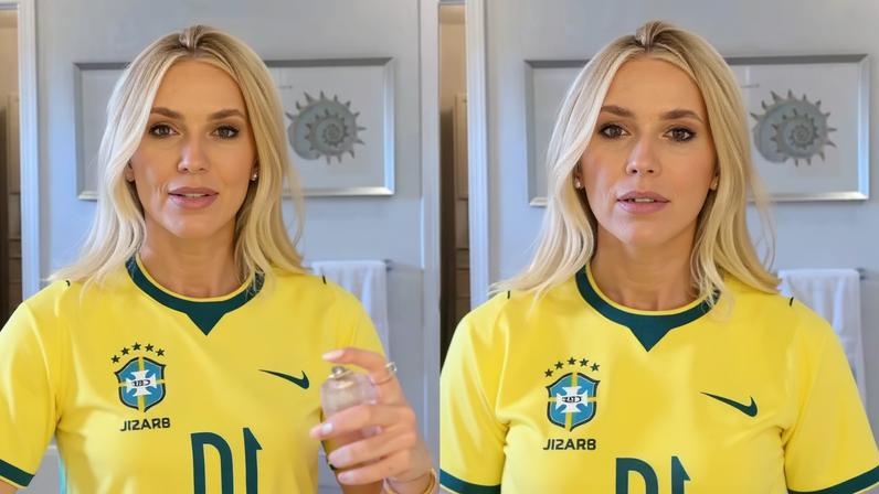 Virginia Fonseca pronta para o jogo da Seleção — Foto: Reprodução/ Instagram