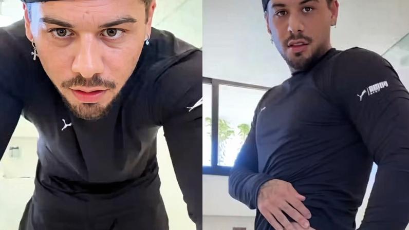 Zé Felipe quebra o silêncio após rumores de tatuagem íntima e rebate pergunta polêmica — Foto: Reprodução/Instagram