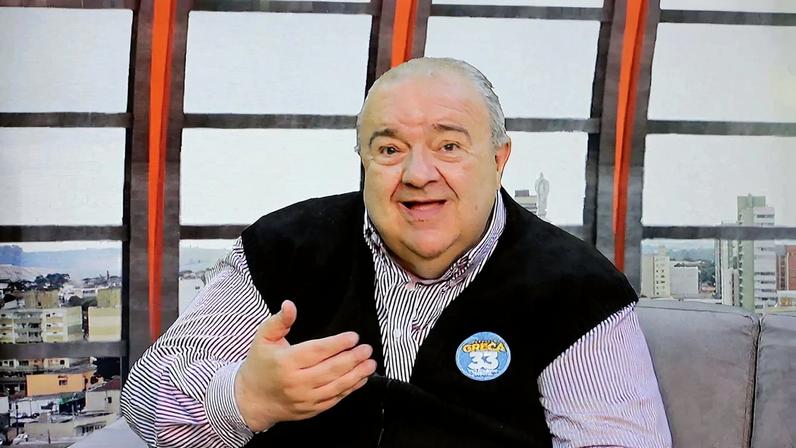 O ex-prefeito de Curitiba Rafael Greca. Créditos: EBC O prefeito de Curitiba, Rafael Greca (DEM). Créditos: EBC