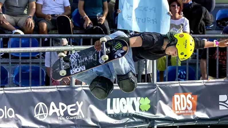 Raicca Ventura chega ao Mundial de Skate para defender o título (Foto: Julio Detefon/ CBSk)