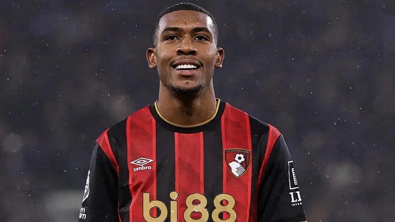 Rayan em ação pela Premier League (Foto: Divulgação/Bournemouth)