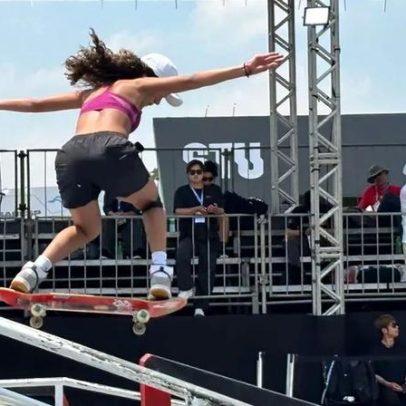 Rayssa Leal retorna aos treinos no Mundial de Skate após susto