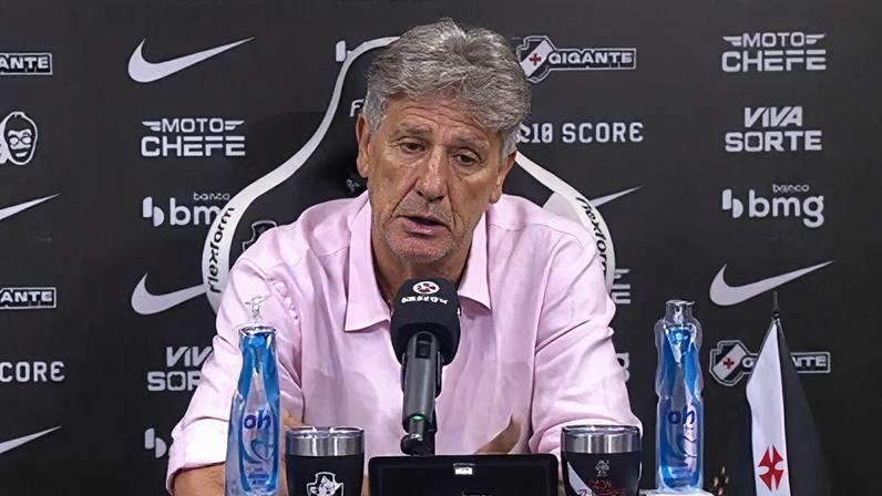 Renato elogia atuação do Vasco na vitória e define metas para a temporada
