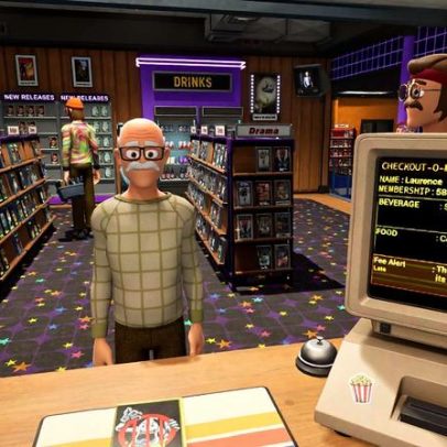 Novo título do Steam simula gerenciar loja de aluguel nos anos 90