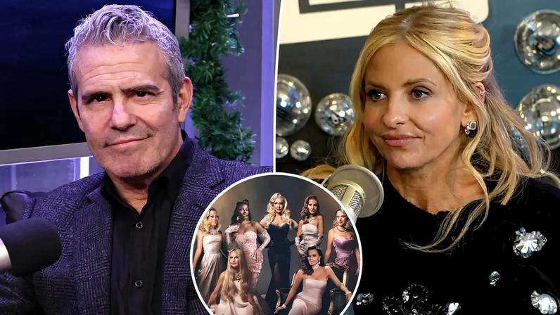 Andy Cohen (seen here in December 2025) clapped back at Sarah Michelle Gellar’s criticism of “Real Housewives of Beverly Hills.”