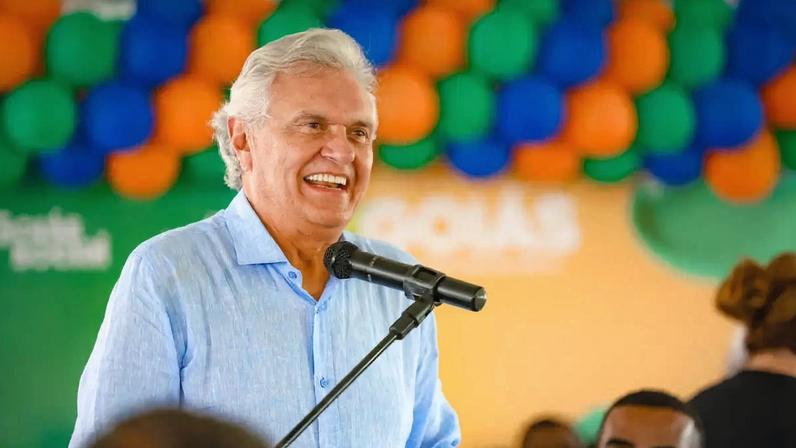 Ronaldo Caiado está no segundo mandato de governador em Goiás. (Foto: Romullo Carvalho/Governo de Goiás)