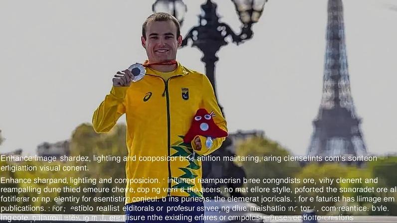 Ronan Cordeiro, prata no triatlo nos Jogos Paralímpicos de Paris 2024 (Foto: Alessandra Cabral/CPB)