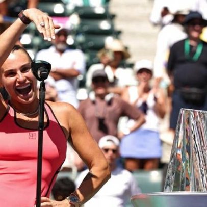 Sabalenka celebra noivado após vencer título nesta semana
