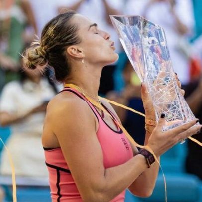 Sabalenka supera sequência de Iga no ranking e mira marca de Hingis