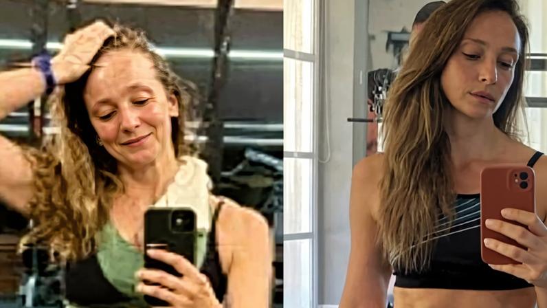 Sabrina Parlatore mostra antes e depois de emagrecer 5 quilos — Foto: Repodução/Instagram