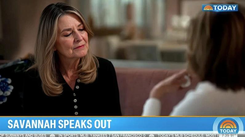 Savannah Guthrie (pictured here on the “Today” show Thursday morning) experienced a divine moment with God early on in the search for her mom, Nancy Guthrie.