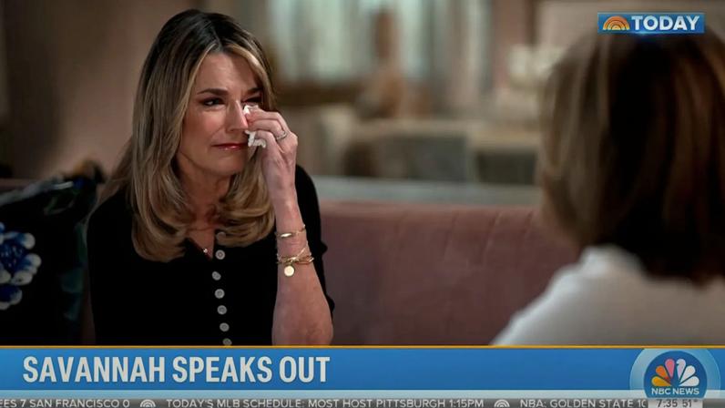 Savannah Guthrie (seen above) believes she is to blame for her mother, Nancy Guthrie, being kidnapped last month.