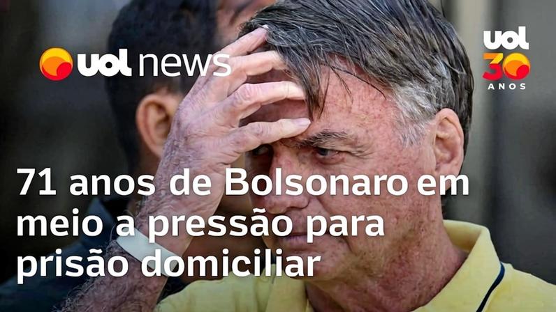 Família canta parabéns na UTI em aniversário de Bolsonaro, diz Flávio