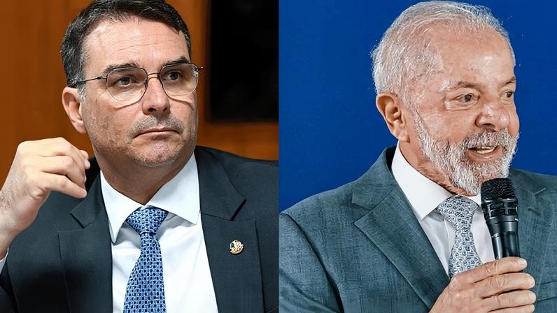 Paraná Pesquisas aponta Flávio à frente de Lula no 2º turno