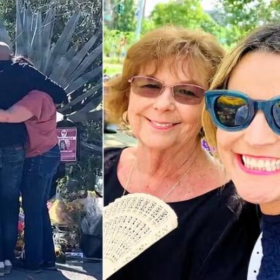 Savannah Guthrie e irmã emocionam-se em memorial da mãe, desaparecida há um mês