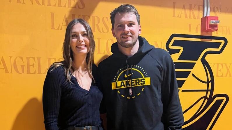Sharapova vende casa para Luka Dončić e prestigia astro do Lakers