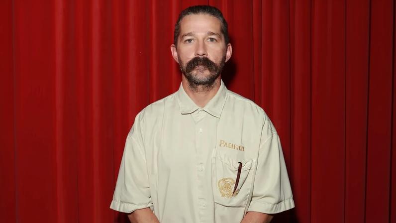 Shia LaBeouf, seen here in July 2025, was seen causing a commotion in an Italian hotel lobby.