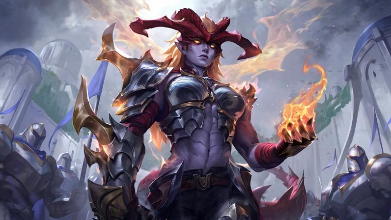 Imagem oficial do rework da Shyvana no LoL