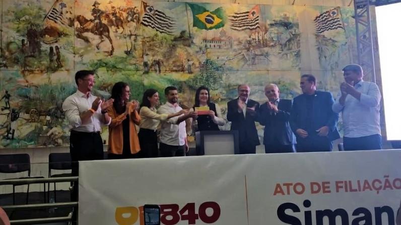 Simone Tebet se filia ao PSB para disputar o Senado em São Paulo