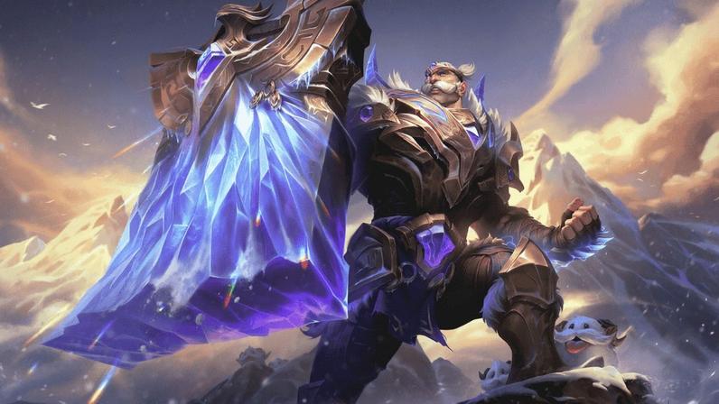 LoL: Braum receberá a skin Vitoriosa do Ato 1 da Temporada Ranqueada 2026
