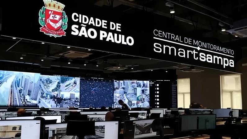 Com 40 mil câmeras, Smart Sampa tiliza reconhecimento facial e cruzamento de dados em tempo real para identificar foragidos, localizar desaparecidos e detectar veículos roubados