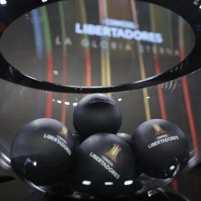 Acompanhe ao vivo os sorteios da Libertadores e da Sul-Americana