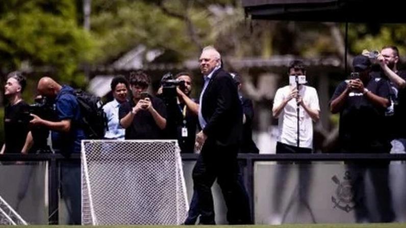 Osmar Stabile, presidente do Corinthians