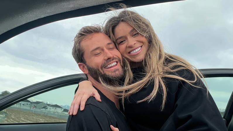 Taylor Frankie Paul spoke out about the disturbing video of her attacking her ex Dakota Mortensen. Photographed above: Paul and Mortensen.