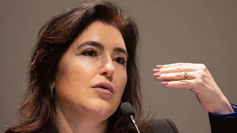 A ministra do Planejamento, Simone Tebet (Foto: Fabio Rodrigues-Pozzebom/ Agência Brasil.)