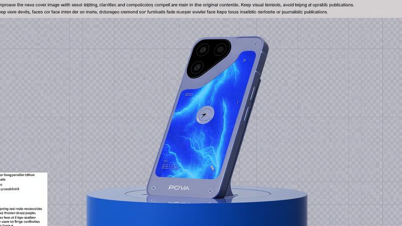 Render of Tecno Pova Neon