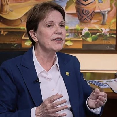 Tereza Cristina afirma estar pronta para vice na chapa de Flávio Bolsonaro